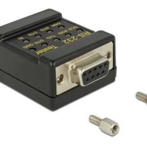 DeLOCK 2xDB9 DB9 Juoda - Image 3