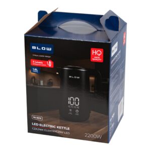 BLOW juodas virdulys su ekranu 2200W BK-18PB - Image 3