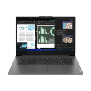 Lenovo V17 G4 IRU Intel® Core™ i7 i7-13620H Knyginis kompiuteris 43,9 cm (17.3") „Full HD“ 16 GB DDR4-SDRAM 512 GB SSD Wi-Fi 6 (802.11ax) Windows 11 Pro Pilka
