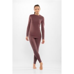 Moteriški termo apatiniai VIKING Meriboo Lady Set Merino rožiniai M