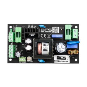 BCS BCS-ZA1206/UPS maitinimo blokas 72 W Juoda