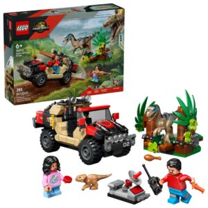 LEGO JURASSIC WORLD 76972 Bėgimas visureigiu nuo plėšrūno
