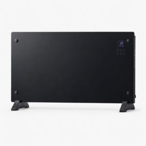 Extralink SMART GLASS PANEL HEATER, BLACK, 2000W, WIFI, LPL-23A-BL