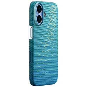 Dėklas PITAKA Ultra-Slim MagSafe, skirtas iPhone 17, lucid blue - Image 2
