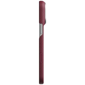 Dėklas PITAKA Edge Argyle MagSafe, skirtas iPhone 18 Pro Max / 17 Pro Max, bordo spalvos - Image 3