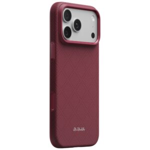Dėklas PITAKA Summa Case, skirtas iPhone 18 Pro Max / 17 Pro Max, bordo spalvos - Image 2