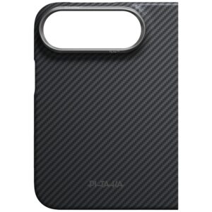 Dėklas PITAKA Edge Case MagSafe, skirtas iPhone, Duo, juoda-pilka - Image 3