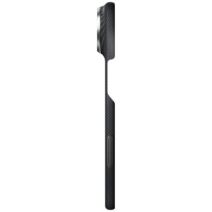 Dėklas PITAKA Edge Case MagSafe, skirtas iPhone, Duo, juoda-pilka - Image 6
