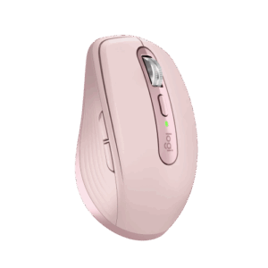 Belaidė pelė Logitech MX Anywhere 3S - RF Wireless + Bluetooth, Laser, 8000 DPI, Rose - Image 2