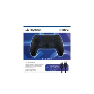 Sony Interactive Entertainment DualSense Juoda Bluetooth/USB Žaidimų pultelis Analoginis / skaitmeninis PlayStation 5, PC - Image 3