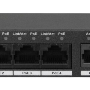 BCS BCS-L-SP04G02G(2) Ne-valdomas Gigabit Ethernet (10/100/1000) Maitinimas per Eternetą (PoE) Desktopas Juoda - Image 2