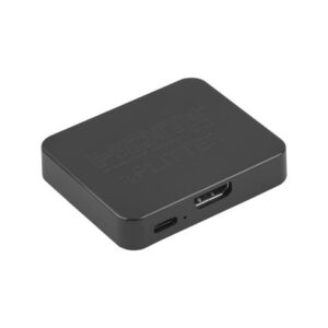 VAIZDO SKIRSTYTUVAS LANBERG HDMI->2X HDMI 4K + USB-C PRIEVADAS JUODAS - Image 2