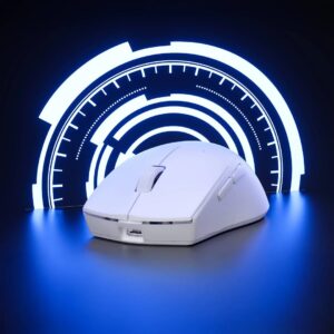REDRAGON M918W & K1NG PRO MAX & Biały kompiuterio pelė RF Wireless + Bluetooth + USB Type-C - Image 3
