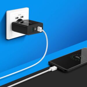 Ugreen tinklo įkroviklis 2× USB-A 36 W QC3.0 juodas (CD161) - Image 3