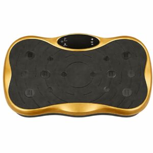 Extralink Moonwalk Spin Move Platofrma Wibracyjna do Cwiczen Fitness 200W zlota - Image 3