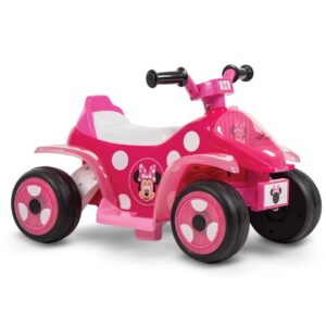 Vaikiškas elektrinis raitelis Quad Pelė Minnie Huffy 19073W