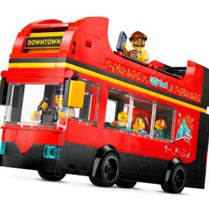 LEGO CITY 60407 Raudonas dviaukštis apžvalginis autobusas - Image 2