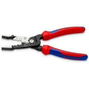 Knipex 13 72 200 ME replės kabelių izoliacijai nuimti Juoda, Mėlyna, Raudona, Nerūdijančiojo plieno - Image 2