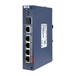 BCS BCS-L-SP0401G-1SFP-M tinklo komutatorius Valdomas Fast Ethernet (10/100) Maitinimas per Eternetą (PoE) - Image 2