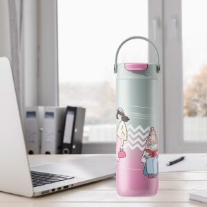 Vaikams skirtas termo puodelis MAESTRO MR-1644-C-NEW GIRLS 600 ml - Image 2
