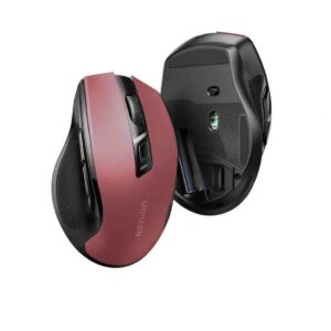 Belaidė optinė pelė Ugreen MU006 USB 2,4 GHz / Bluetooth 5.0 4000 DPI – raudona - Image 3
