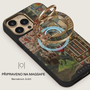 Burga magnetinis žiedas-laikiklis, auksinis - Oath - Image 2