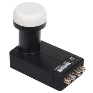 Inverto IDLT-QTL412-ULTRA-OPN Quattro LNB Juoda, Pilka - Image 2