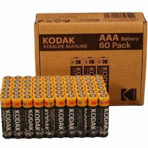 Kodak XTRALIFE šarminės baterijos AAA LR3, 60 vnt.