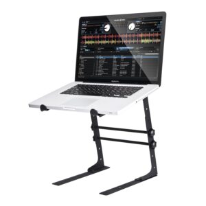 Reloop laptop stand V.2 - nešiojamojo kompiuterio stovas, juoda 43,2 cm (17") - Image 1