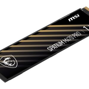 MSI Spatium M470 PRO PCIe 4.0 NVMe M.2 1TB PCI Express 4.0 3D NAND - Image 3