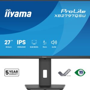 iiyama ProLite XB2797QSU-B1 kompiuterio monitorius 68,6 cm (27") 2560 x 1440 pikseliai Quad HD LED Juoda - Image 2