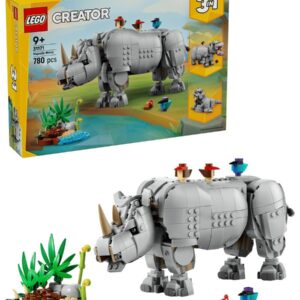 LEGO CREATOR 3 IŠ 1 31171 Laukiniai gyvūnai: Didžiuojasi raganosis su paukščiais