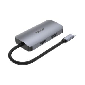 UNITEK P5 Trio USB 3.2 Gen 1 (3.1 Gen 1) Type-C Pilka - Image 2