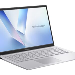 ASUS Vivobook 15 X1504MA-BQ173W „Core 5 320“, 15,6 colių FHD IPS lygio ekranas, 60 Hz, 250 nits, AG, 16 GB DDR5, 512 SSD, „Intel Graphics“, „WiFi 6+BT“, 720p kamera, 42 WHrs, „Win11“, „Cool Silver“ - Image 2
