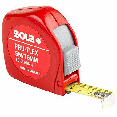 SOLA Rollmeter (13 mm) Pro-Flex PF 3 m - SB, EG-Klasse 2, VE 6 Stk. 50014234