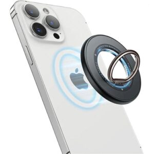 SODI dvipusis magnetinis žiedinis stovas BM-350 juodas MagSafe - Image 2