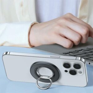 SODI dvipusis magnetinis žiedinis stovas BM-350 juodas MagSafe - Image 7