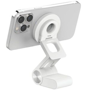SODI 3-in-1 magnetinis įkrovimo stovas, skirtas iMac BM-330, baltas, MagSafe - Image 2
