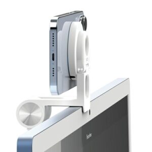 SODI 3-in-1 magnetinis įkrovimo stovas, skirtas iMac BM-330, baltas, MagSafe - Image 3