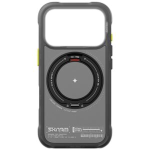 Dėklas Skinarma Atlas MagSafe + besisukantis stovas, skirtas iPhone 18 Pro / 17 Pro, juodas - Image 6