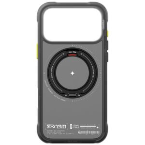Dėklas Skinarma Atlas MagSafe + besisukantis stovas, skirtas iPhone 18 Pro Max / 17 Pro Max, juodas - Image 6