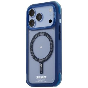 Dėklas Skinarma Avion MagSafe, skirtas iPhone 18 Pro / 17 Pro, mėlynas - Image 3