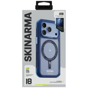 Dėklas Skinarma Avion MagSafe, skirtas iPhone 18 Pro / 17 Pro, mėlynas - Image 7