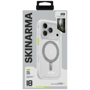 Dėklas Skinarma Avion MagSafe, skirtas iPhone 18 Pro / 17 Pro, baltas - Image 7