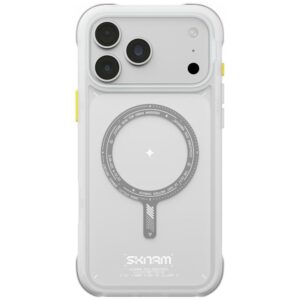 Dėklas Skinarma Avion MagSafe, skirtas iPhone 18 Pro Max / 17 Pro Max, baltas