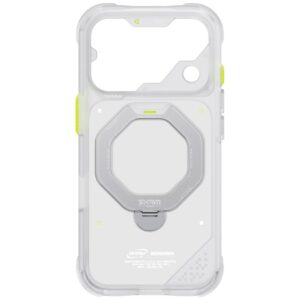 Dėklas Skinarma Saturn MagSafe + besisukantis stovas, skirtas iPhone 18 Pro / 17 Pro, matinis (frost) - Image 6