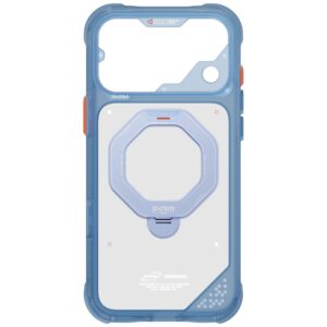 Dėklas Skinarma Saturn MagSafe + besisukantis stovas, skirtas iPhone 18 Pro Max / 17 Pro Max, mėlynas - Image 5