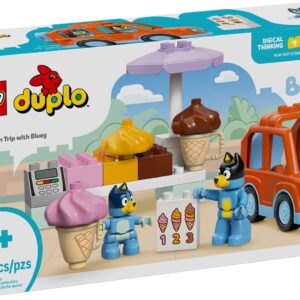 LEGO BLUEY 10458 Ledų kelionė su Bluey