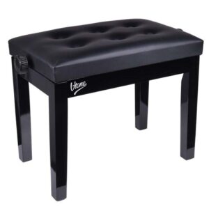 V-TONE ŁAWA 1 BK - aukščio reguliuojama pianino suolelė, juoda