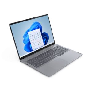 Lenovo ThinkBook 16 G7 ARP AMD Ryzen™ 5 7535HS Nešiojamas kompiuteris 40,6 cm (16") WUXGA 16 GB DDR5-SDRAM 512 GB SSD Wi-Fi 6E (802.11ax) Windows 11 Pro Pilka - Image 2